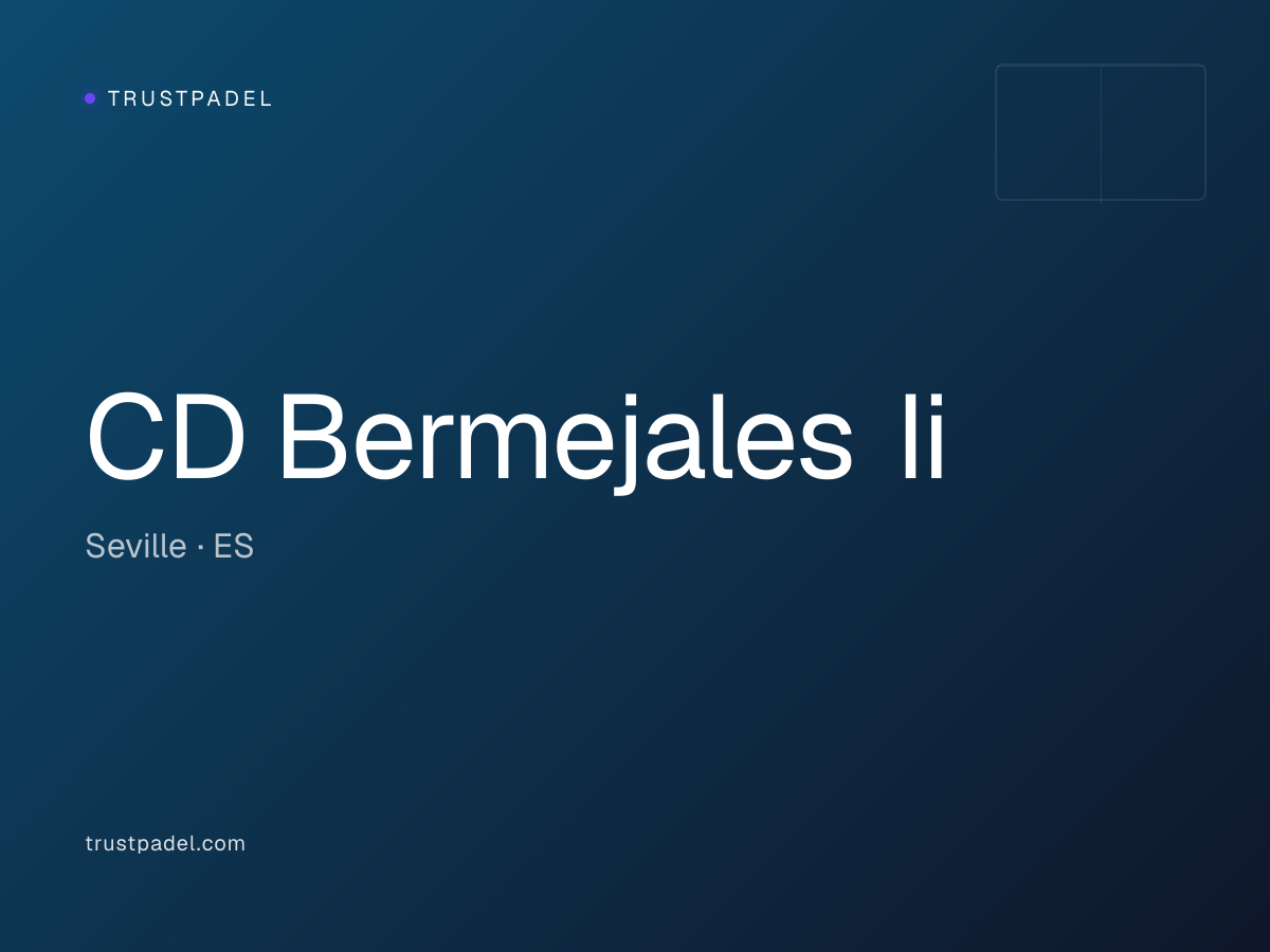 CD Bermejales Ii padel club