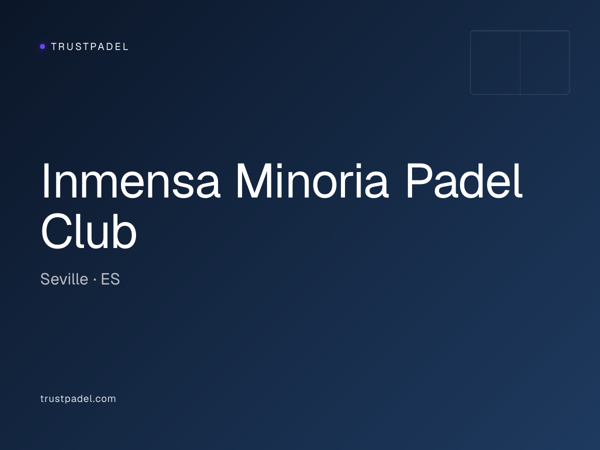 Inmensa Minoria Padel Club padel club