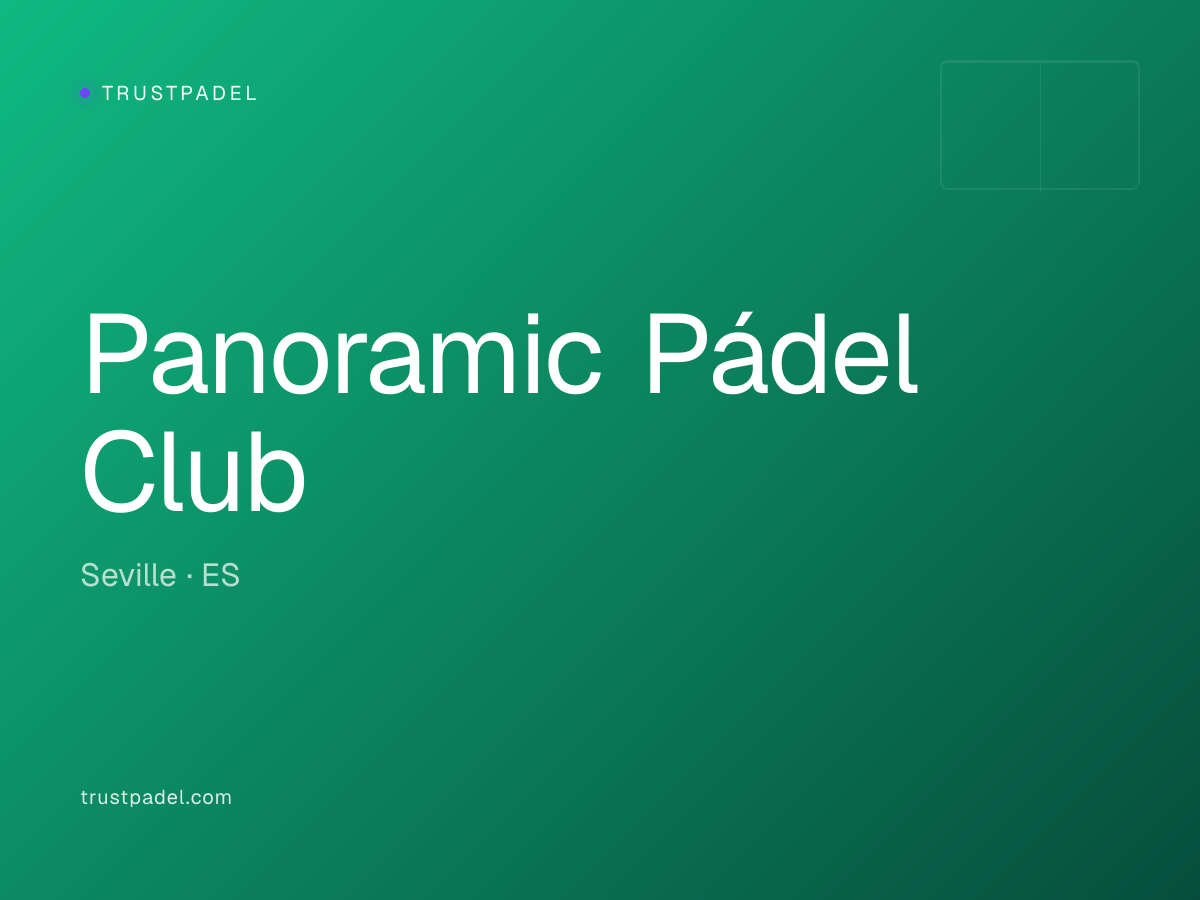 Panoramic Pádel Club padel club