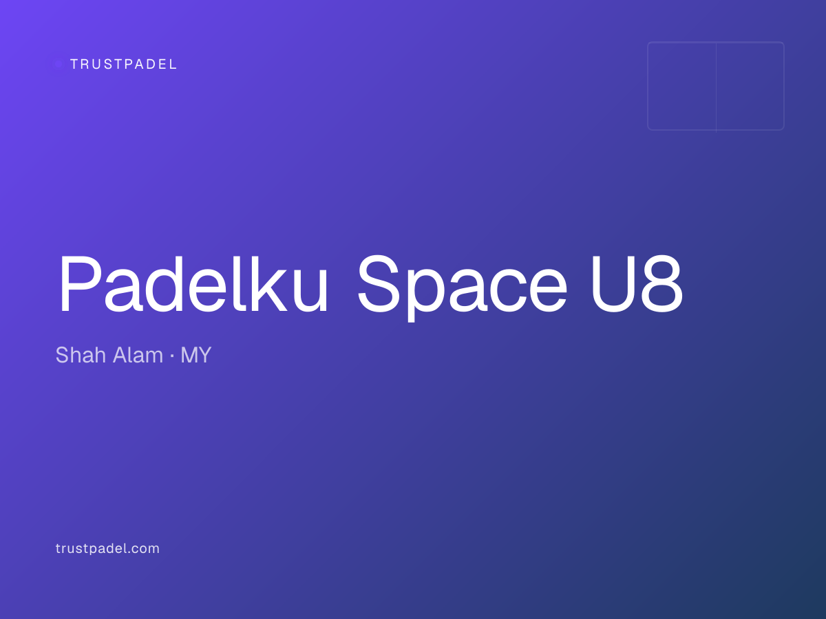 Padelku Space U8 padel club