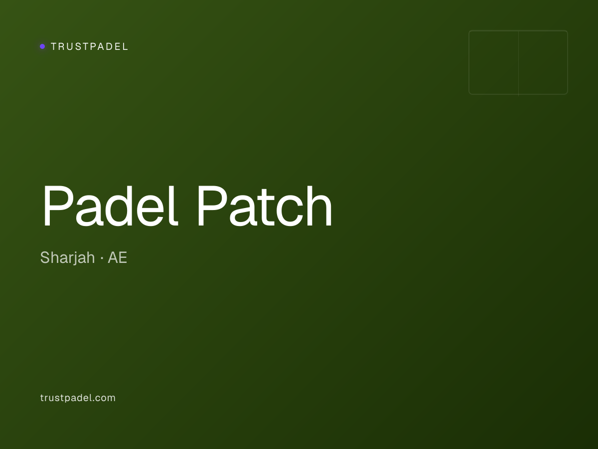 Padel Patch padel club