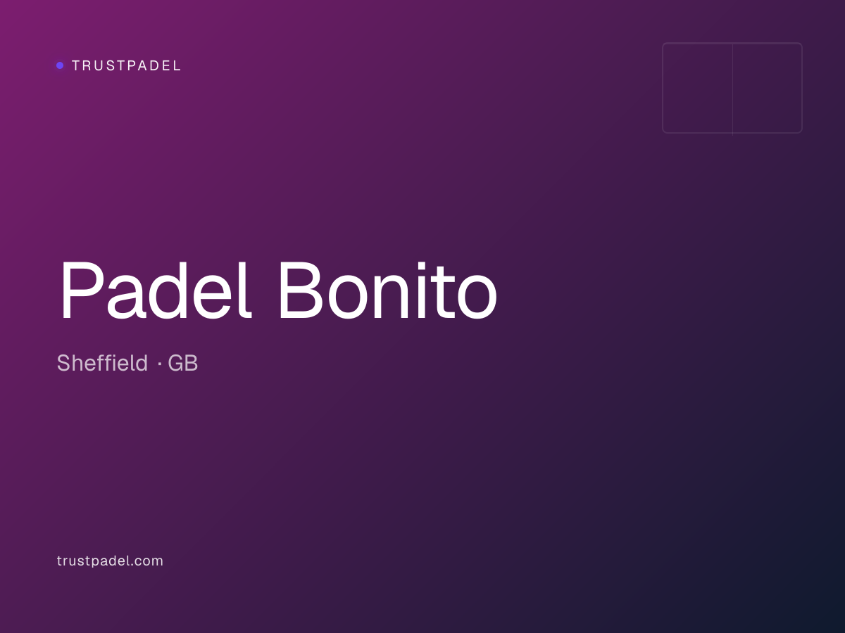 Padel Bonito padel club