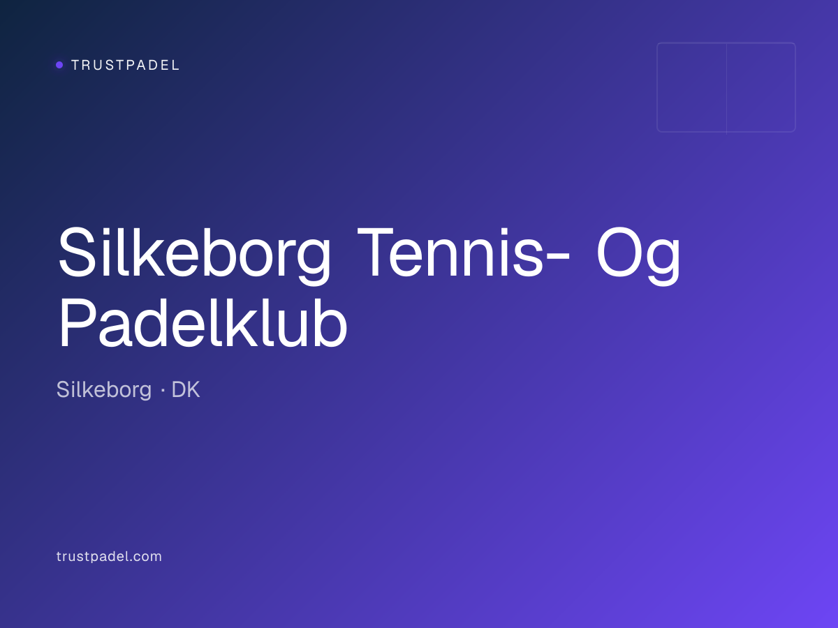 Silkeborg Tennis- Og Padelklub padel club