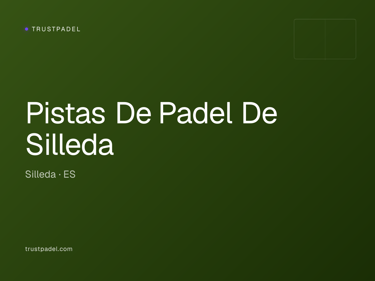 Pistas De Padel De Silleda padel club