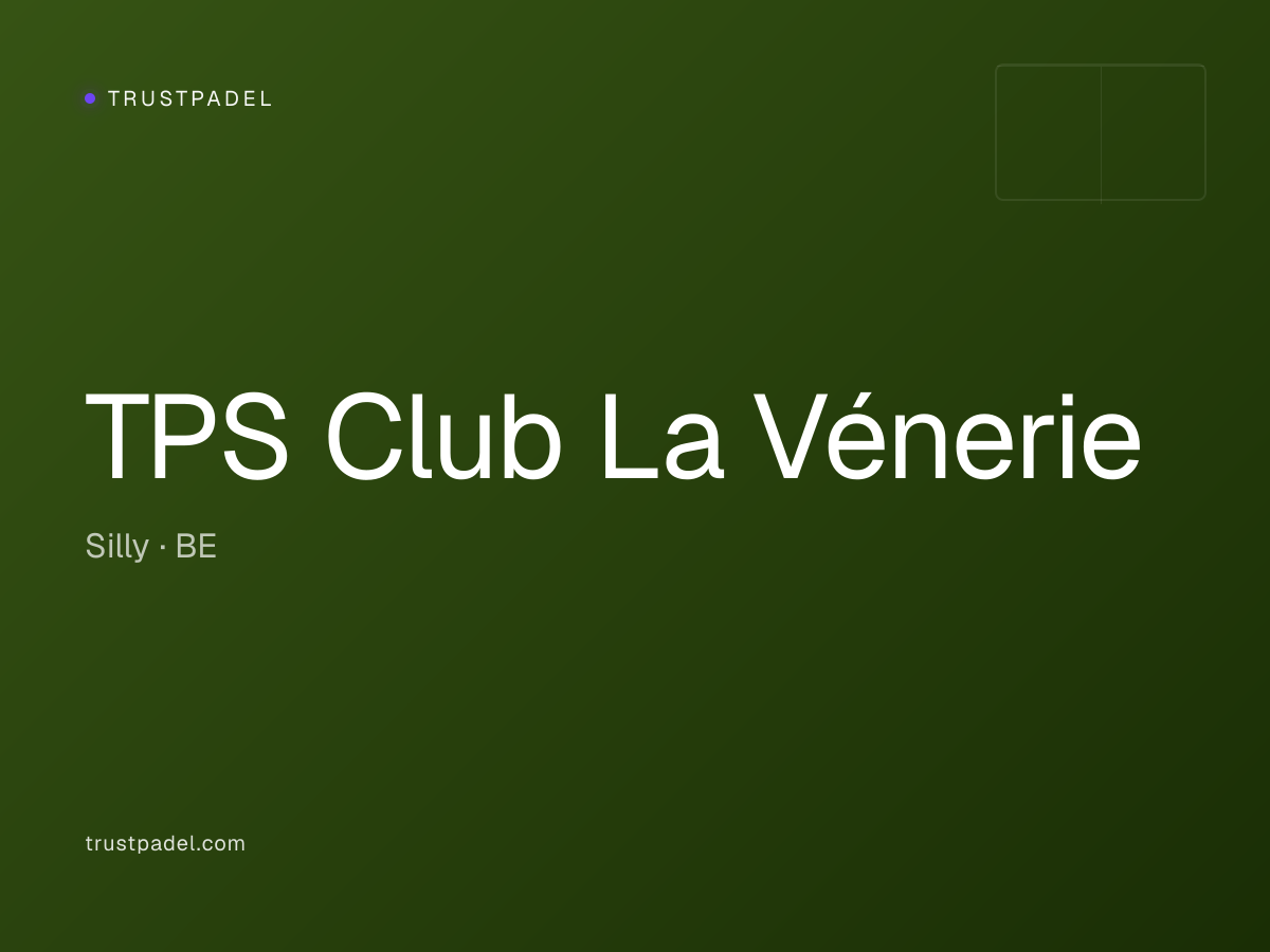 TPS Club La Vénerie padel club