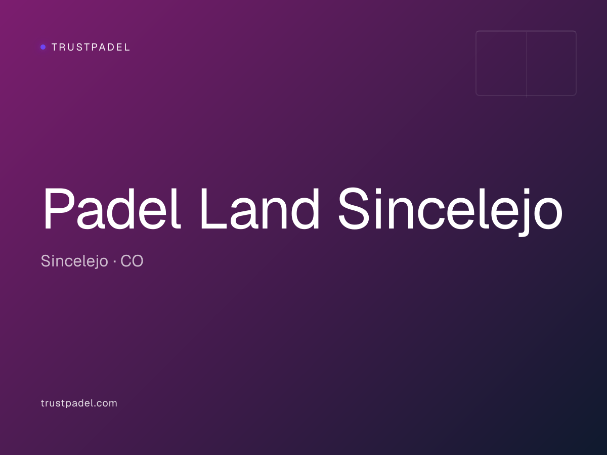 Padel Land Sincelejo padel club