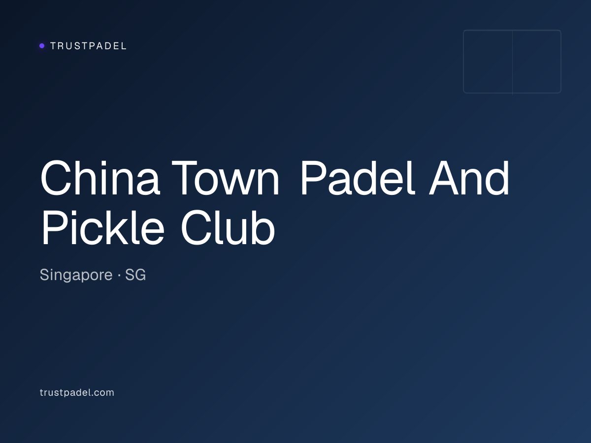China Town Padel And Pickle Club padel club