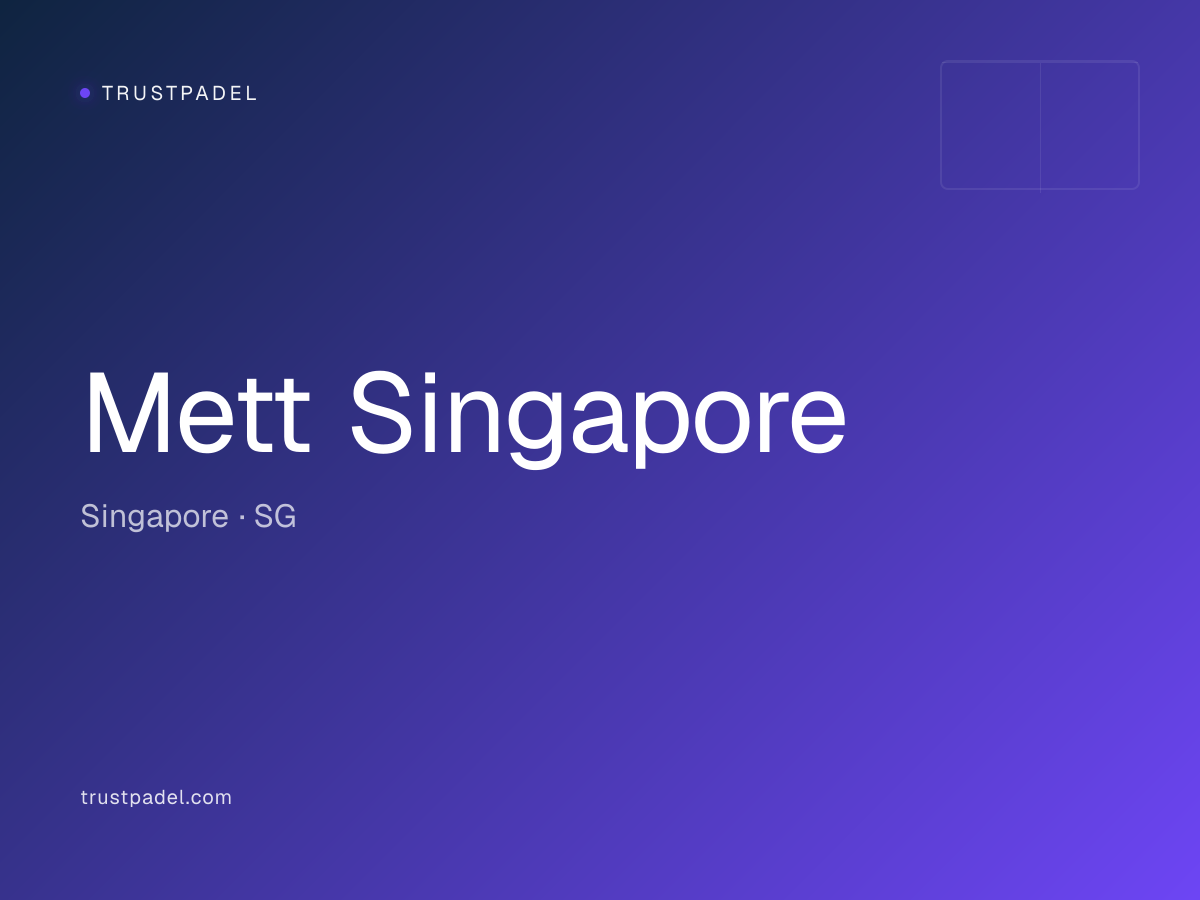 Mett Singapore padel club