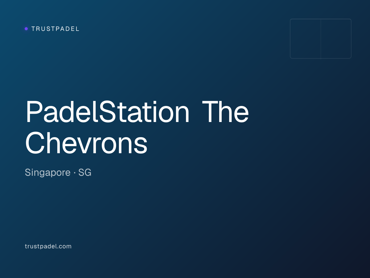 PadelStation The Chevrons padel club