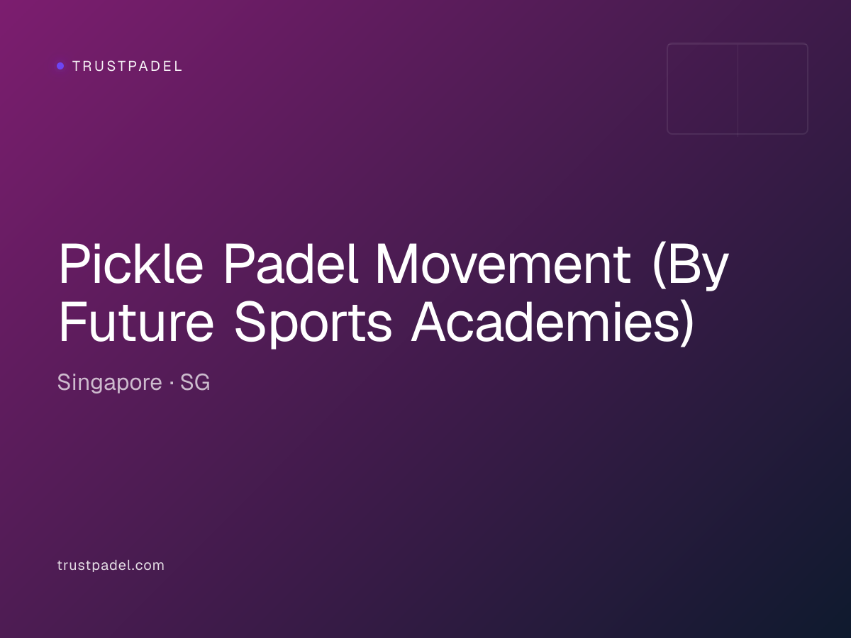 Pickle Padel Movement (By Future Sports Academies) padel club