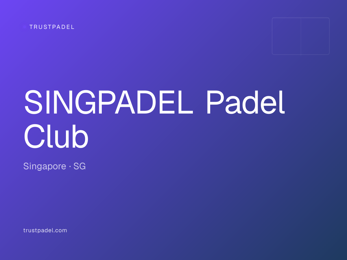 SINGPADEL Padel Club padel club