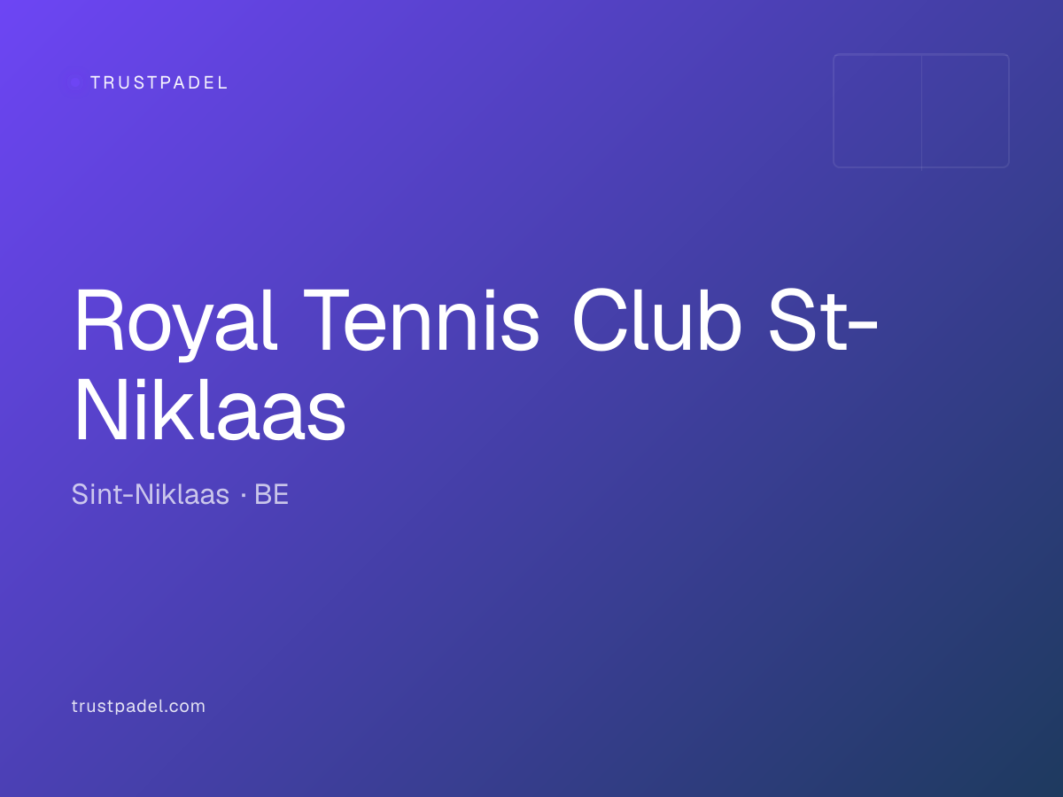 Royal Tennis Club St-Niklaas padel club