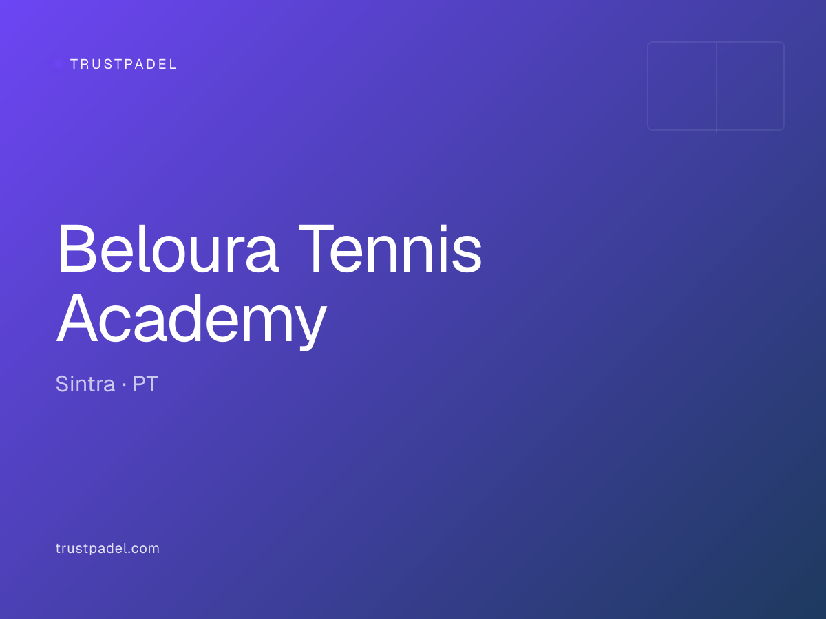 Beloura Tennis Academy padel club
