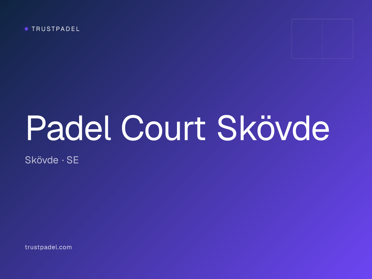 Padel Court Skövde padel club
