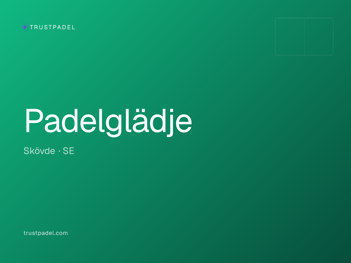 Padelglädje padel club