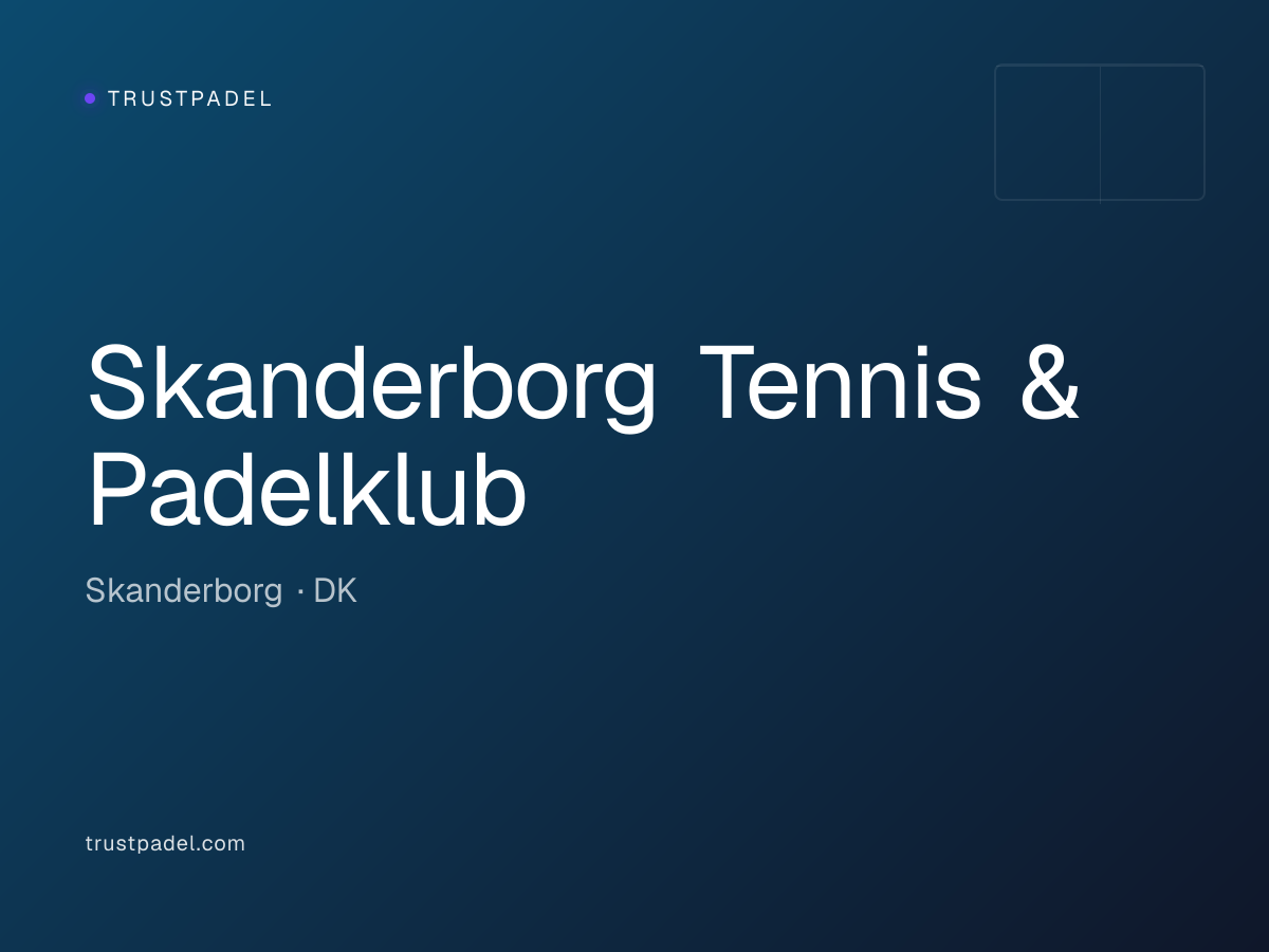 Skanderborg Tennis & Padelklub padel club