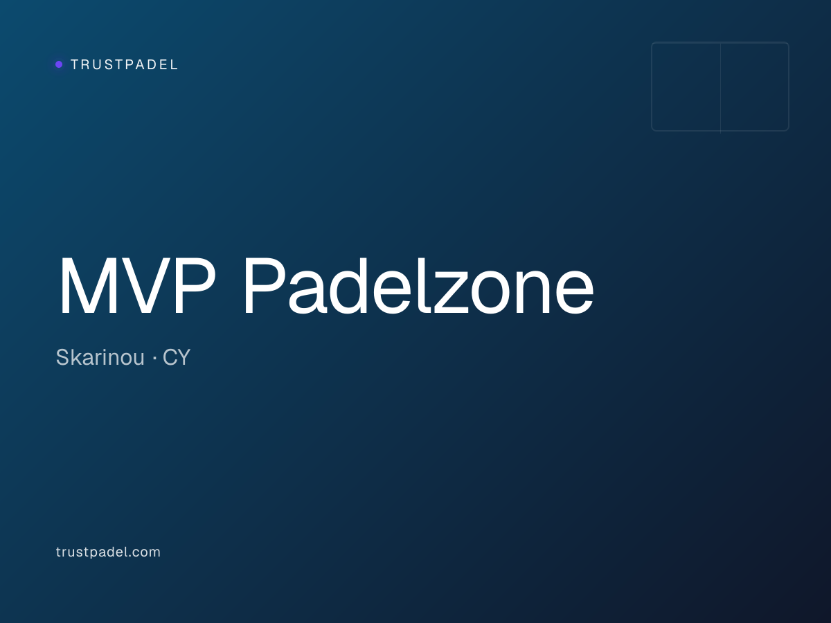 MVP Padelzone padel club