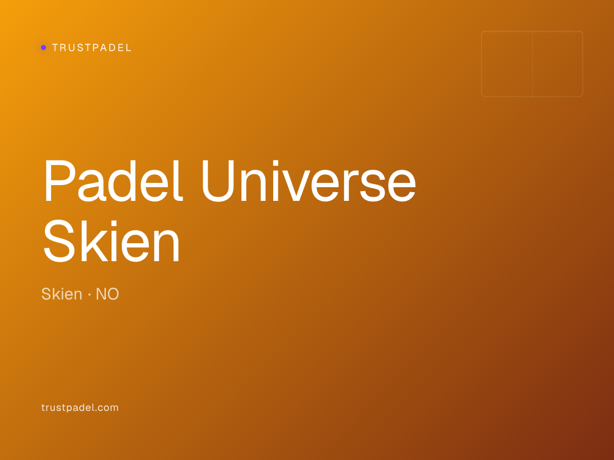 Padel Universe Skien padel club