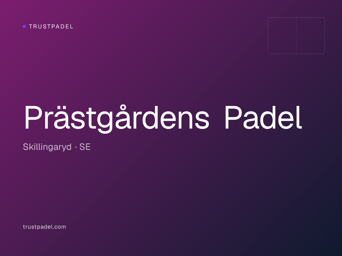 Prästgårdens Padel padel club