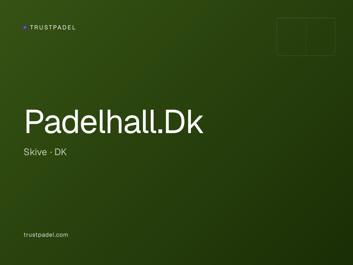 Padelhall.Dk padel club