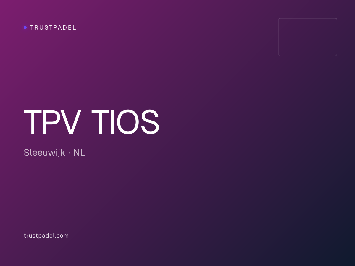 TPV TIOS padel club