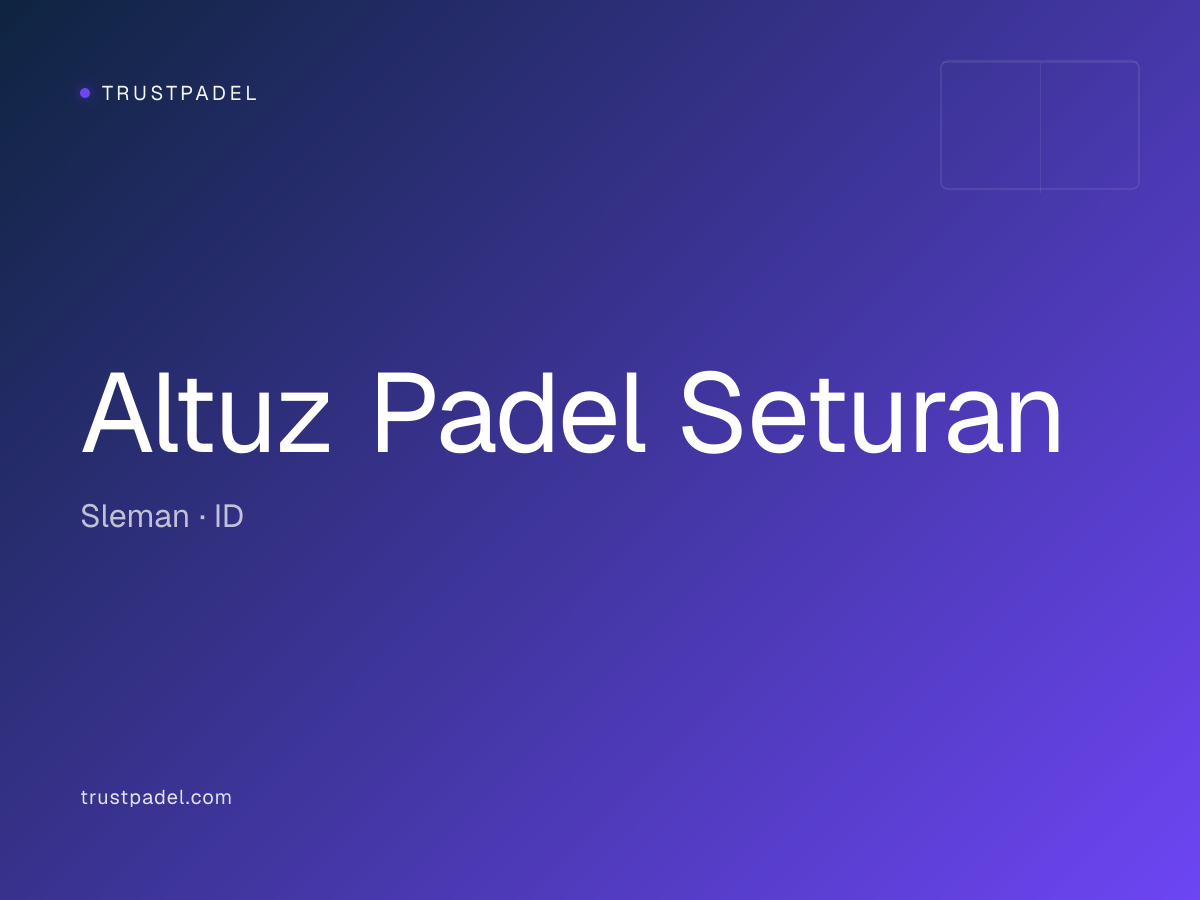 Altuz Padel Seturan padel club