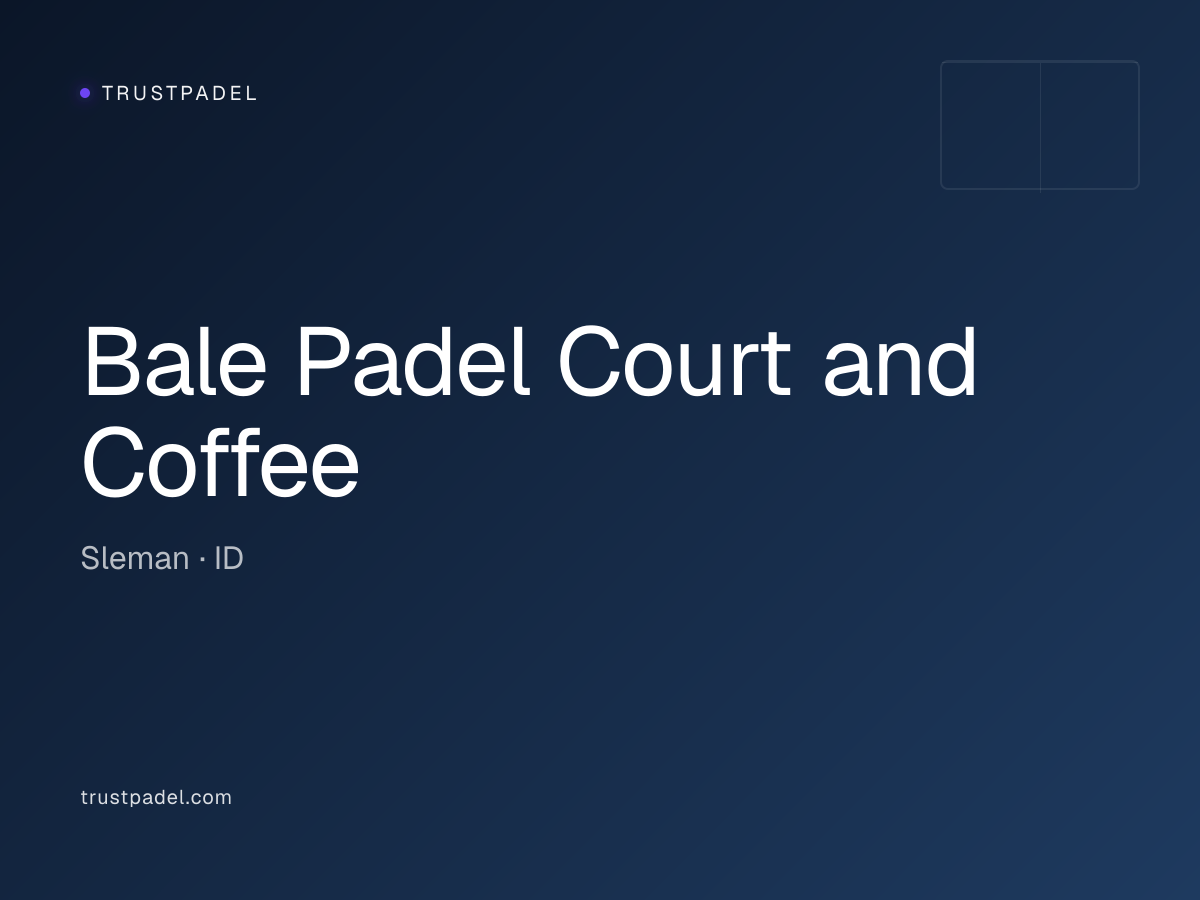 Bale Padel Court and Coffee padel club