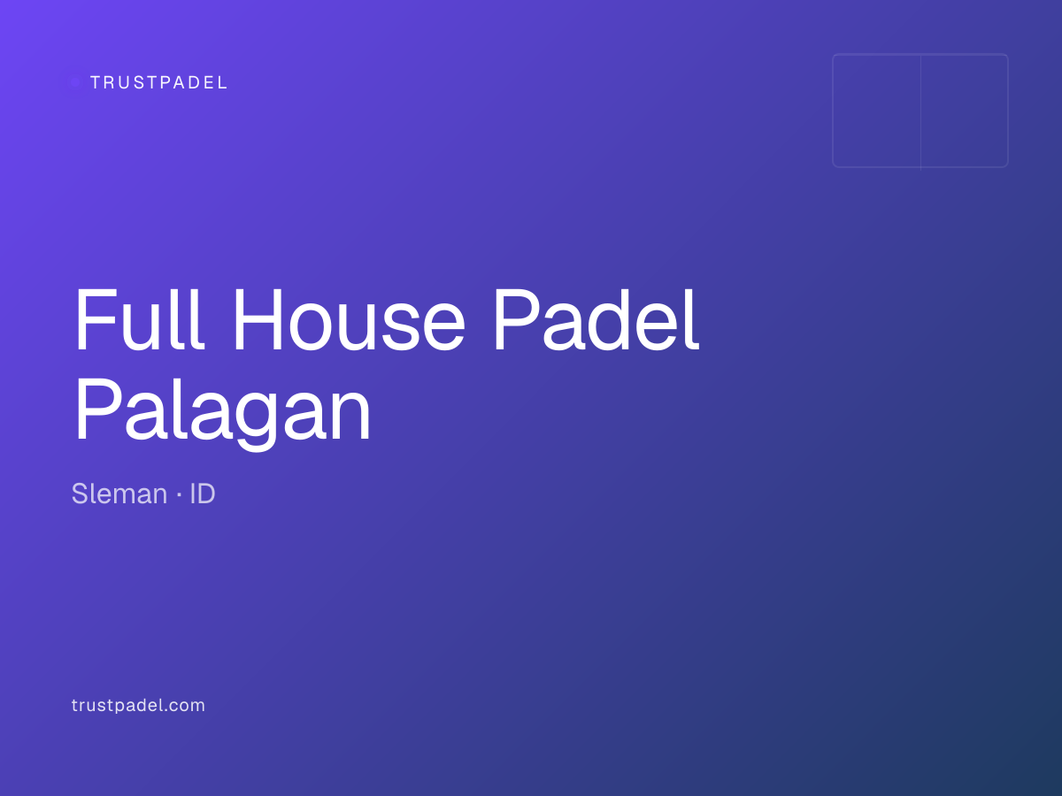 Full House Padel Palagan padel club