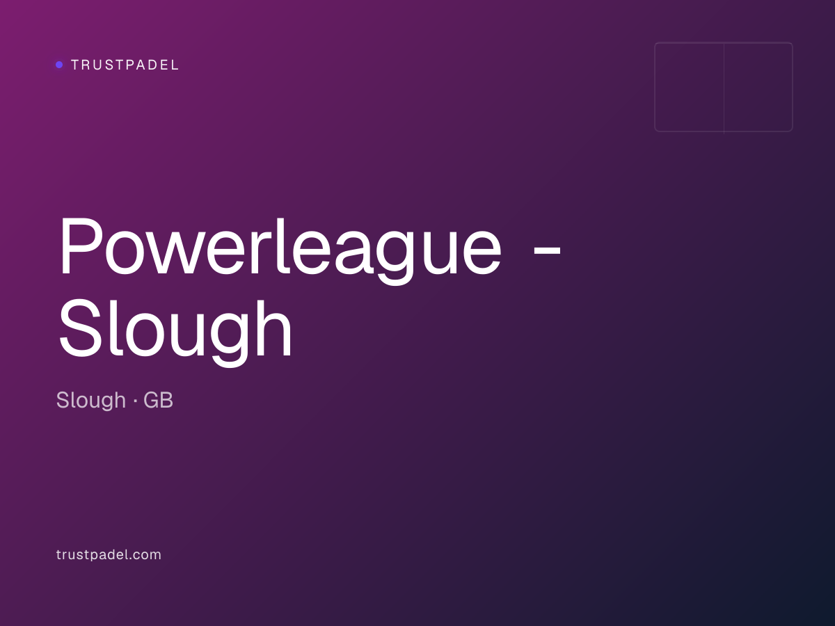 Powerleague - Slough padel club