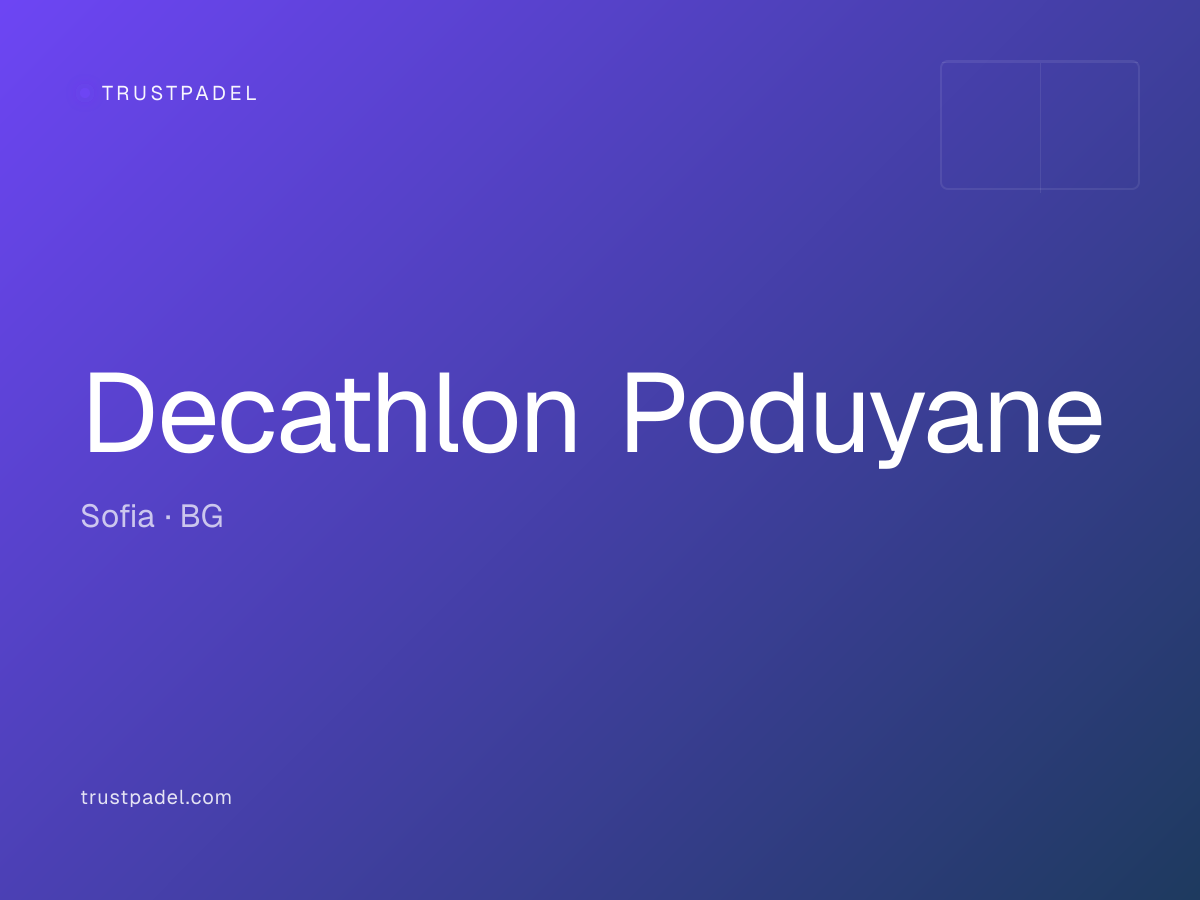 Decathlon Poduyane padel club