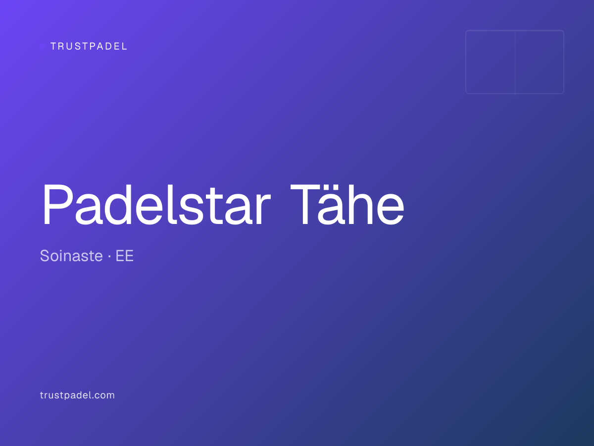 Padelstar Tähe padel club