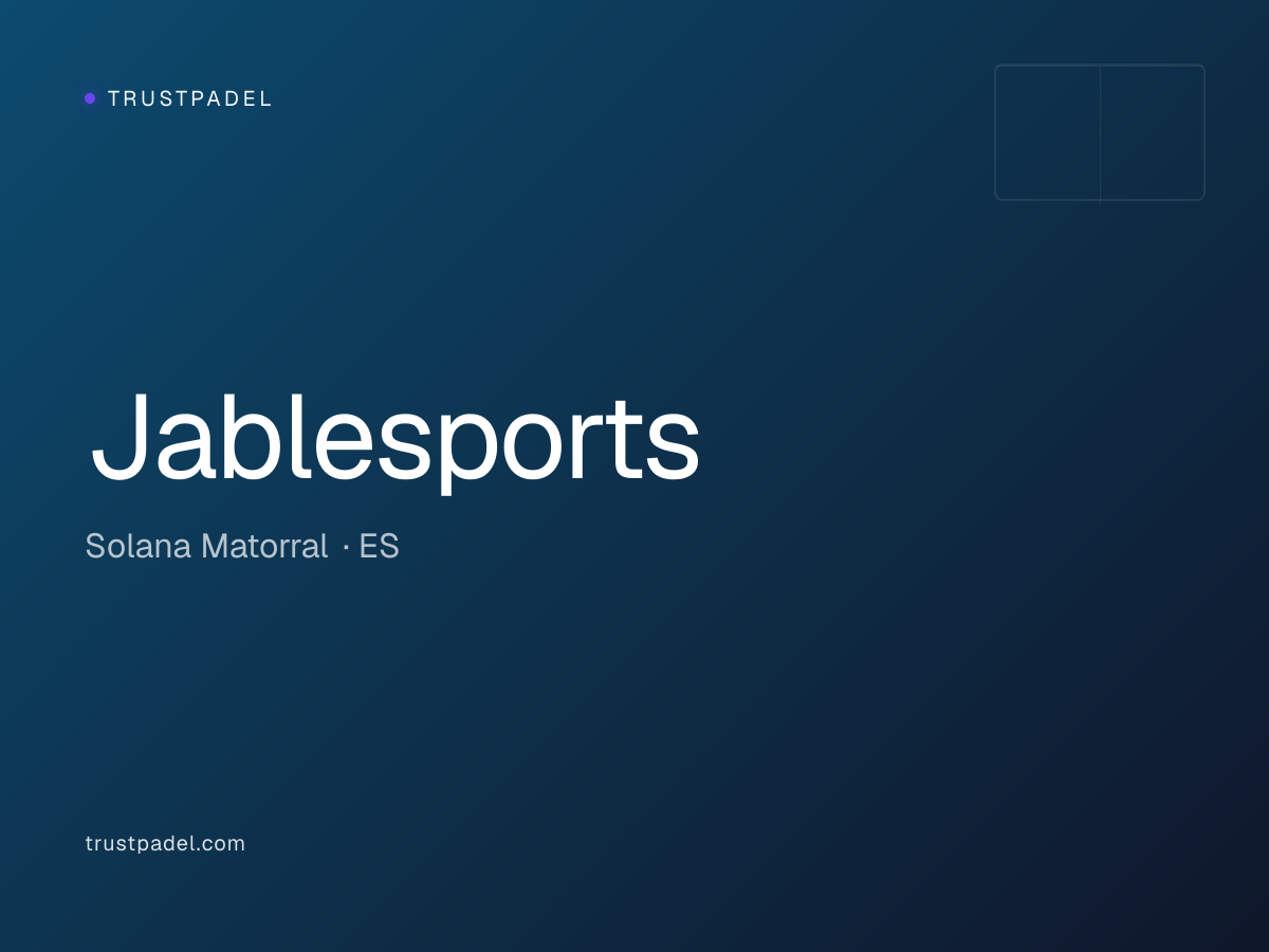Jablesports padel club