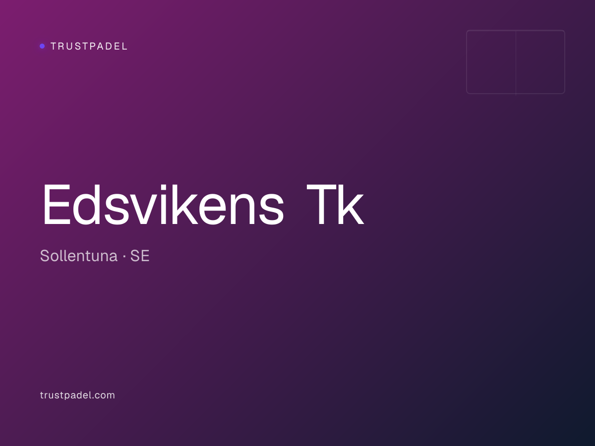 Edsvikens Tk padel club