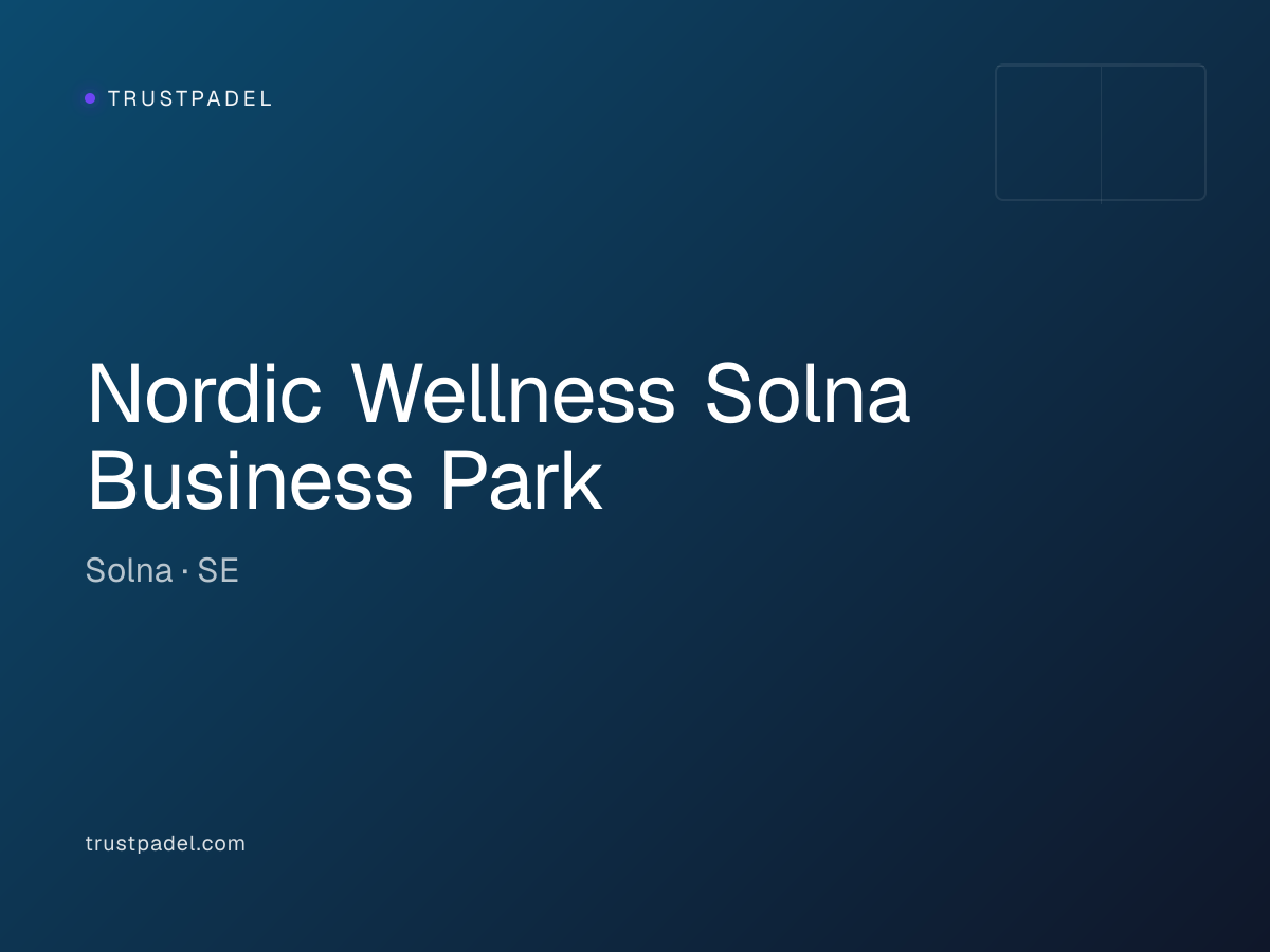 Nordic Wellness Solna Business Park padel club
