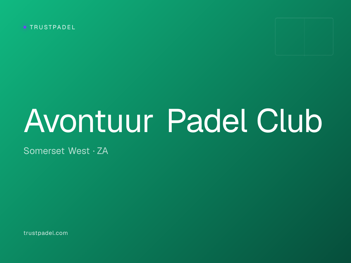 Avontuur Padel Club padel club