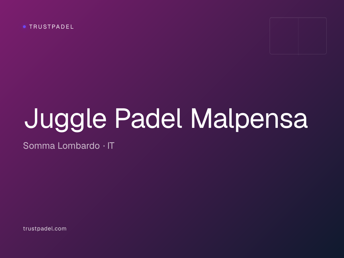 Juggle Padel Malpensa padel club