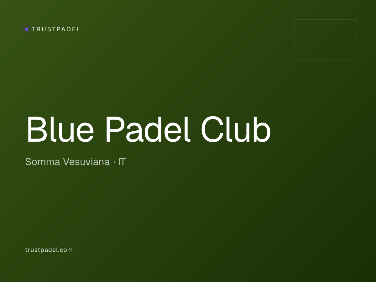 Blue Padel Club padel club