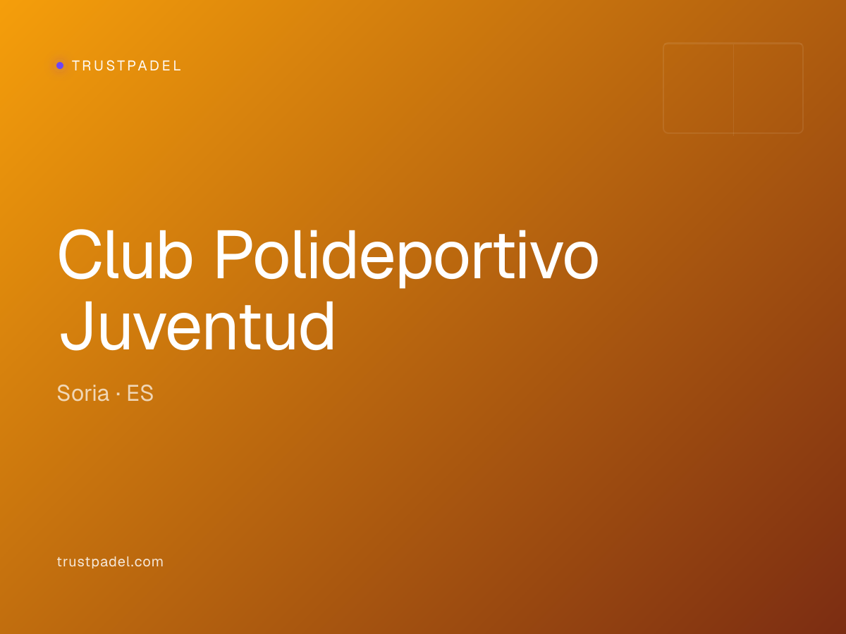 Club Polideportivo Juventud padel club