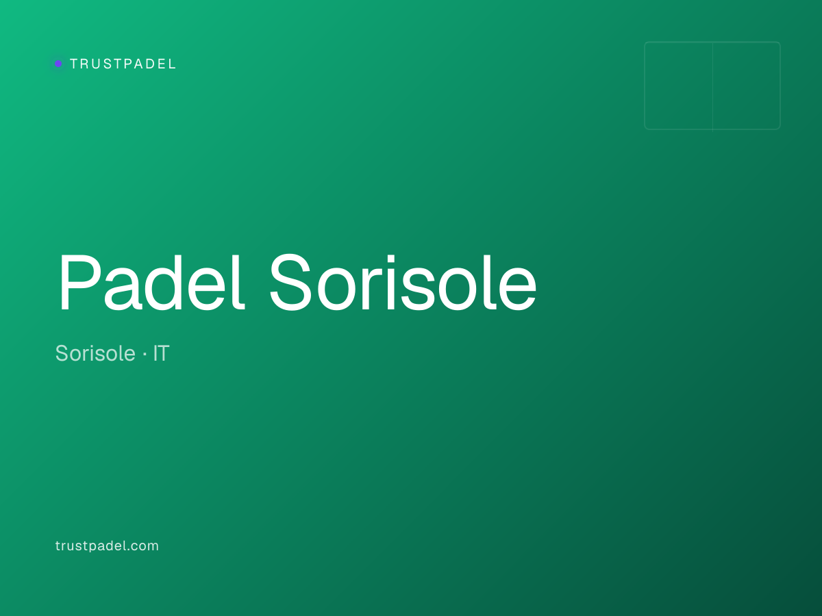 Padel Sorisole padel club