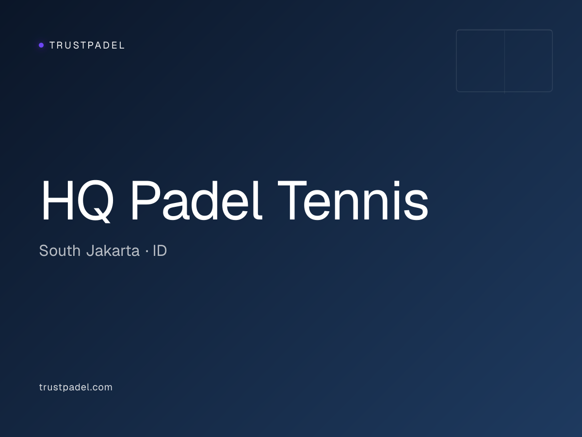 HQ Padel Tennis padel club