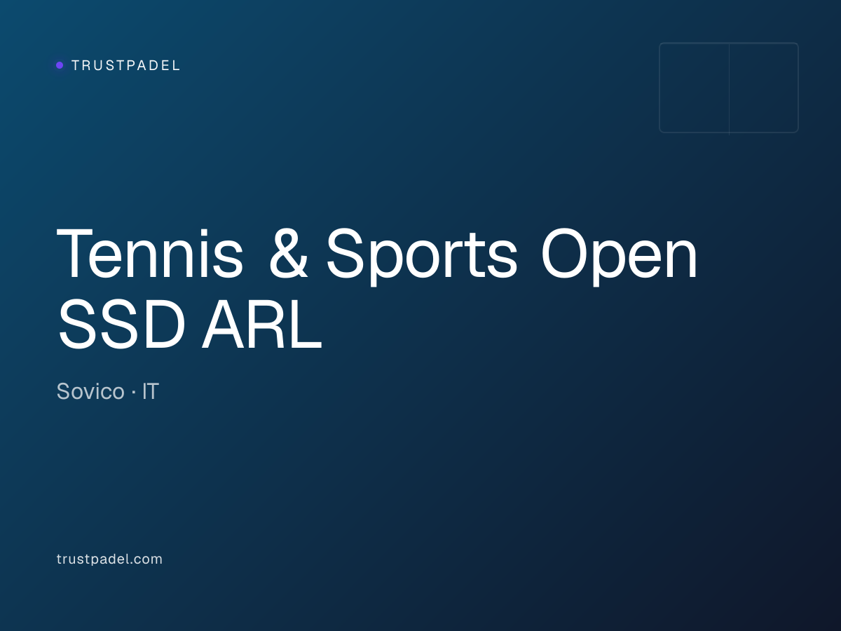 Tennis & Sports Open SSD ARL padel club