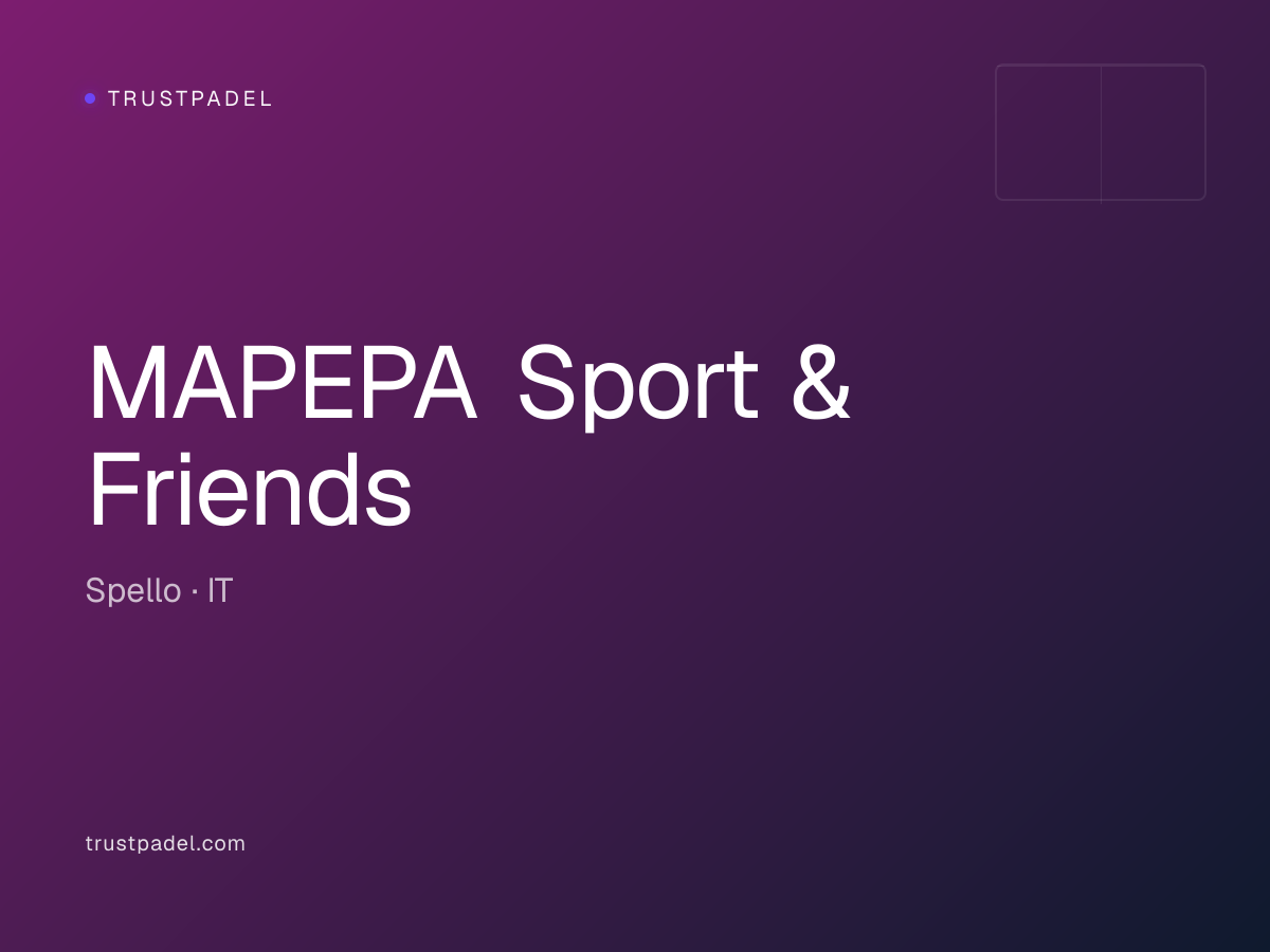 MAPEPA Sport & Friends padel club