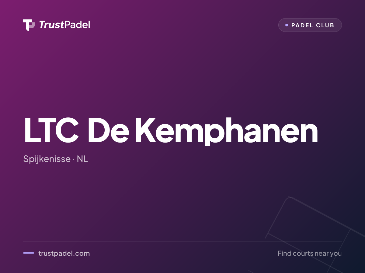 LTC De Kemphanen padel club