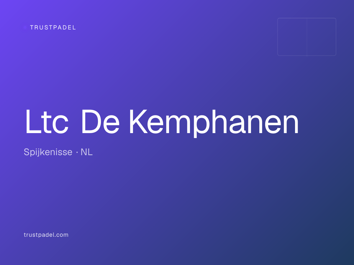 Ltc De Kemphanen padel club