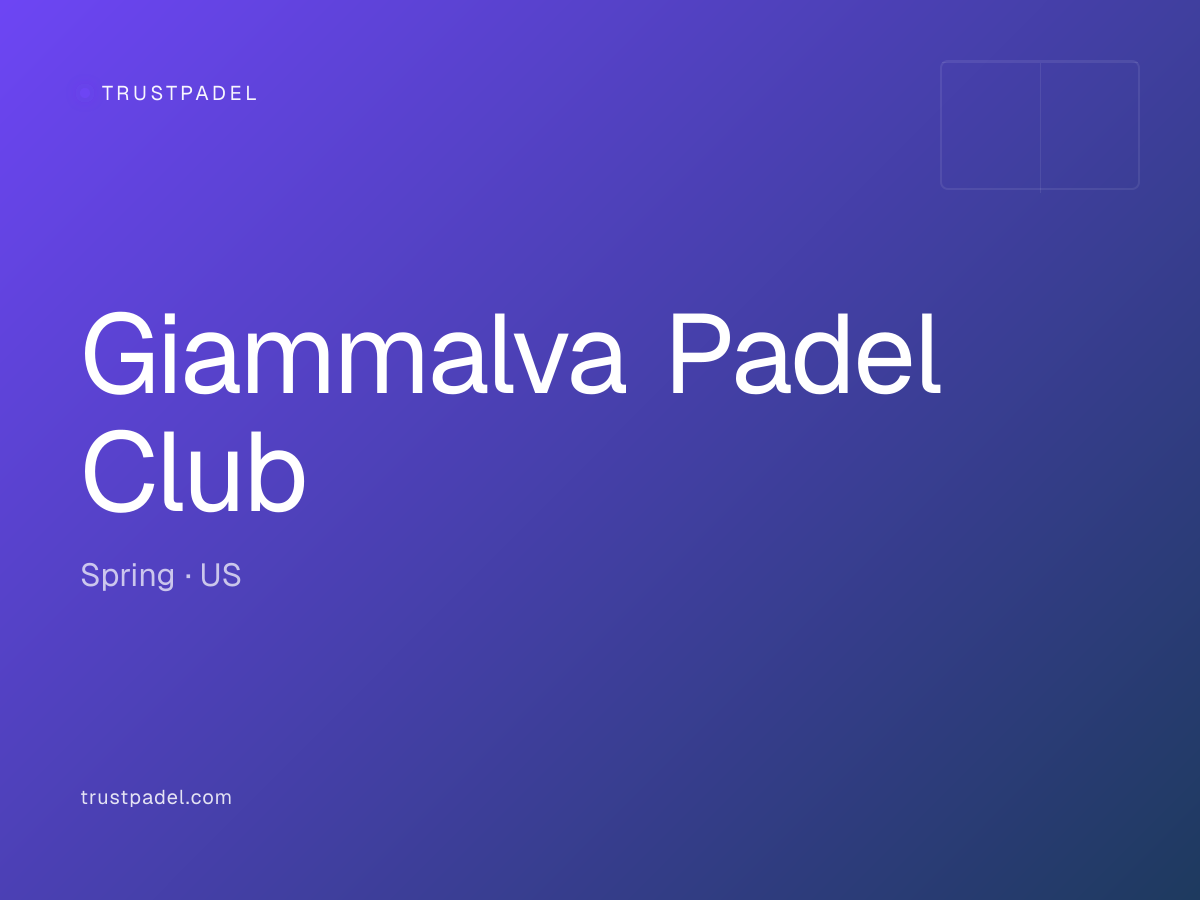 Giammalva Padel Club padel club