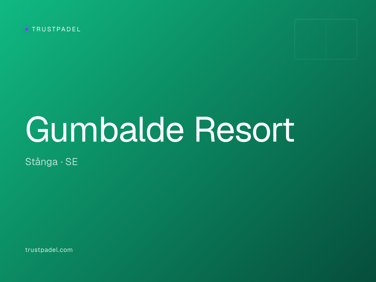 Gumbalde Resort padel club