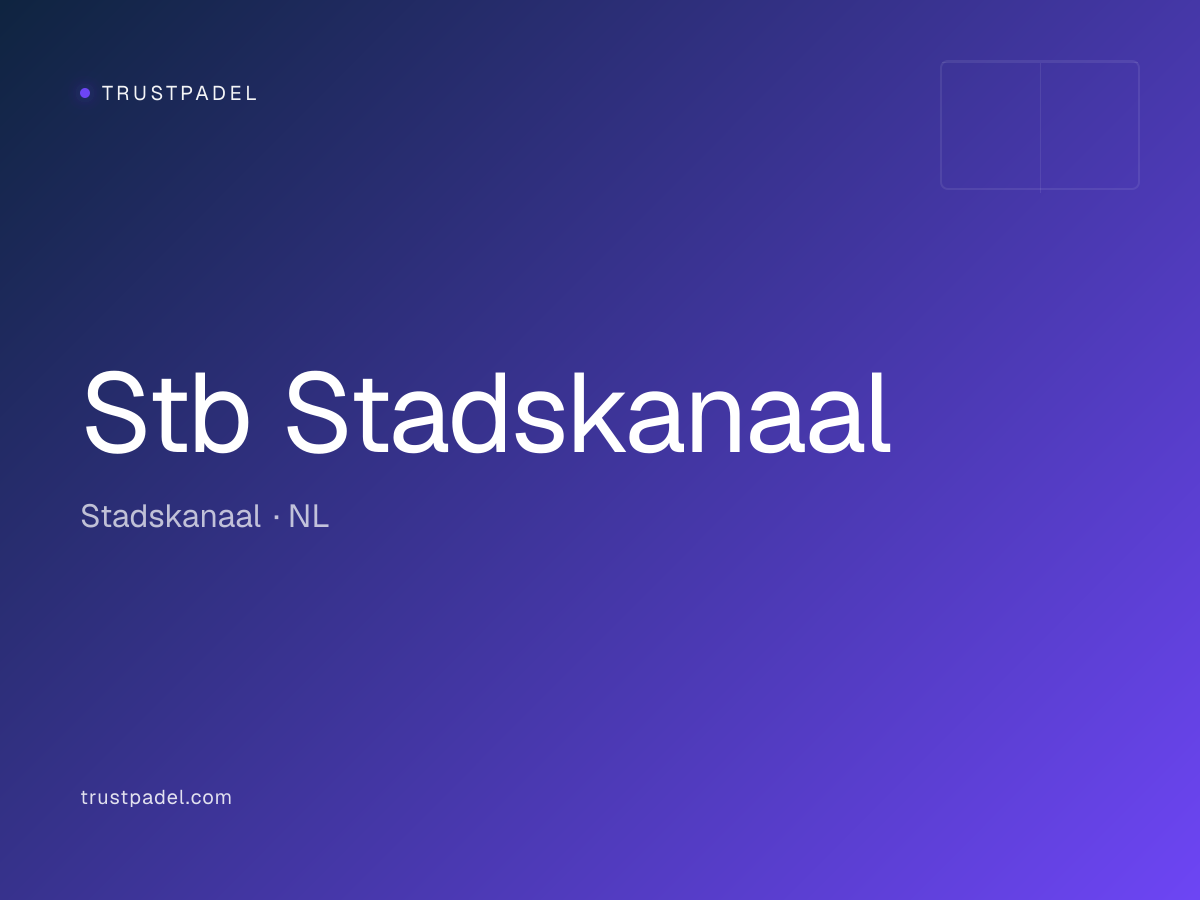 Stb Stadskanaal padel club
