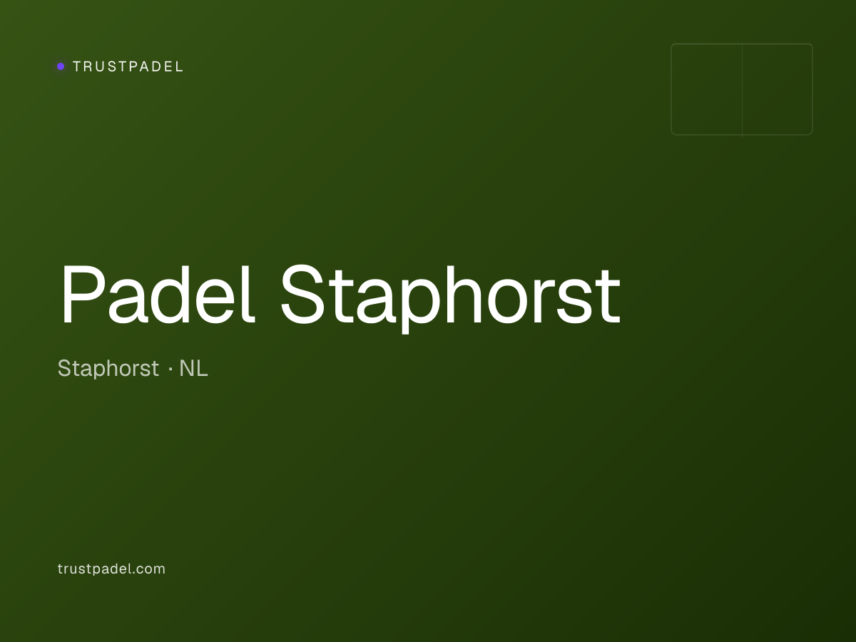 Padel Staphorst padel club