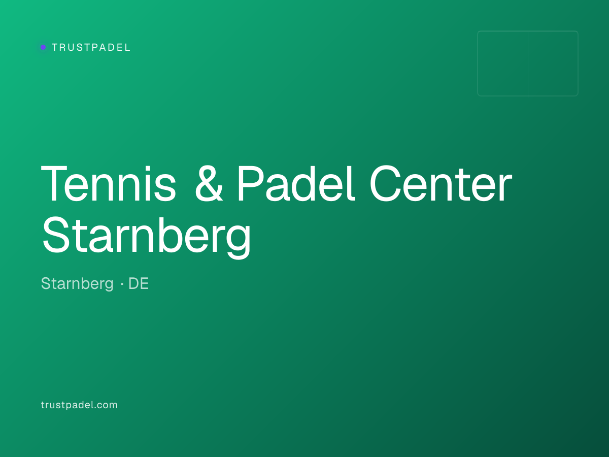 Tennis & Padel Center Starnberg padel club