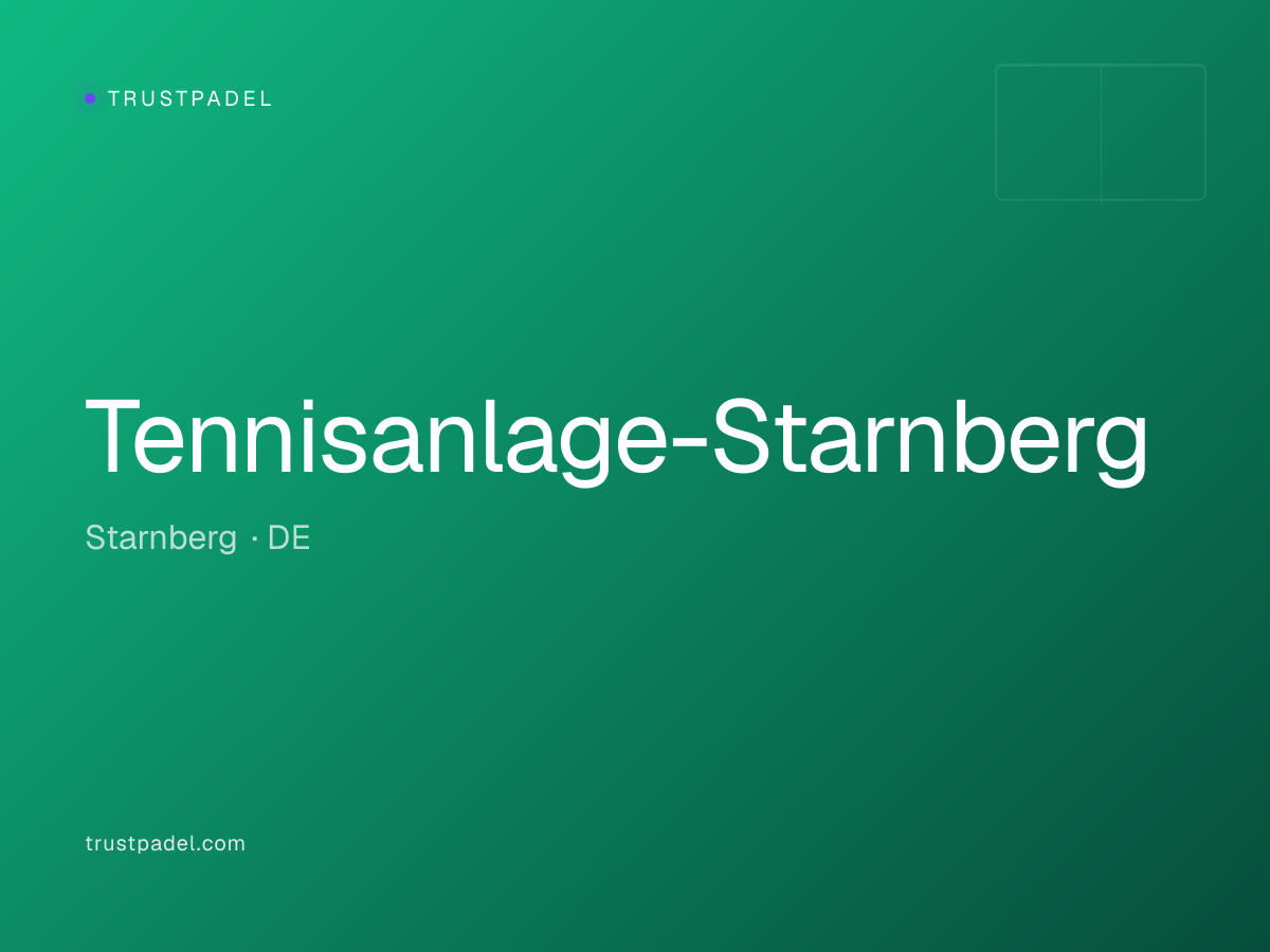 Tennisanlage-Starnberg padel club